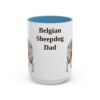 belgian-sheepdog-mug-dad-light-blue-3 15oz Belgian Sheepdog Dog Dad Mug, Vintage Sketch Coffee Mug, Dog Dad Gift