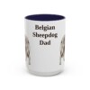 belgian-sheepdog-mug-dad-navy-3 15oz Belgian Sheepdog Dog Dad Mug, Vintage Sketch Coffee Mug, Dog Dad Gift