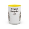 belgian-sheepdog-mug-dad-yellow-3 15oz Belgian Sheepdog Dog Dad Mug, Vintage Sketch Coffee Mug, Dog Dad Gift