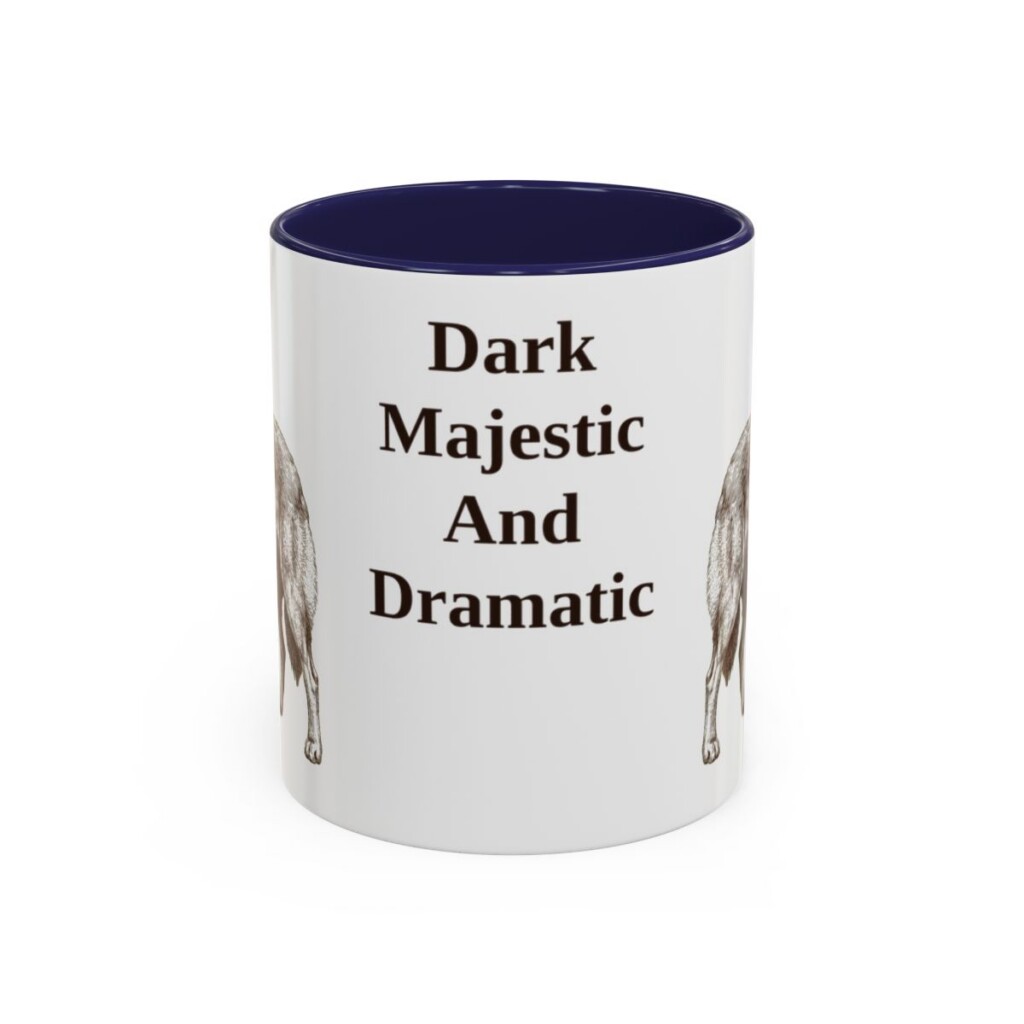 belgian-sheepdog-mug-humor-navy-1 11oz Funny Belgian Sheepdog Mug, Dark Majestic And Dramatic, Vintage Dog Coffee Mug, Dog Lover Gift