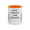belgian-sheepdog-mug-humor-orange-1 11oz Funny Belgian Sheepdog Mug, Dark Majestic And Dramatic, Vintage Dog Coffee Mug, Dog Lover Gift