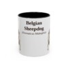 11oz Belgian Sheepdog Latin Mug, Belgian Sheepdog, Vintage Dog Coffee Mug, Dog Lover Gift