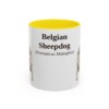 11oz Belgian Sheepdog Latin Mug, Belgian Sheepdog, Vintage Dog Coffee Mug, Dog Lover Gift