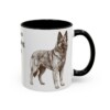 11oz Belgian Sheepdog Dog Mom Mug, Vintage Sketch Coffee Mug, Dog Mom Gift