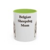 11oz Belgian Sheepdog Dog Mom Mug, Vintage Sketch Coffee Mug, Dog Mom Gift