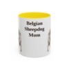 11oz Belgian Sheepdog Dog Mom Mug, Vintage Sketch Coffee Mug, Dog Mom Gift