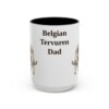 belgian-tervuren-mug-dad-black-front-3 15oz Belgian Tervuren Dog Dad Mug, Vintage Sketch Coffee Mug, Dog Dad Gift