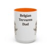 belgian-tervuren-mug-dad-orange-3 15oz Belgian Tervuren Dog Dad Mug, Vintage Sketch Coffee Mug, Dog Dad Gift