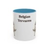11oz Belgian Tervuren Mug, Vintage Dog Portrait Coffee Mug, Dog Lover Gift