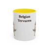 11oz Belgian Tervuren Mug, Vintage Dog Portrait Coffee Mug, Dog Lover Gift