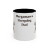 bergamasco-sheepdog-mug-dad-black-front-1 11oz Bergamasco Sheepdog Dog Dad Mug, Vintage Sketch Coffee Mug, Dog Dad Gift