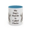 11oz Funny Bergamasco Sheepdog Mug, My Dog's Hairdo Is Called Flocks, Vintage Dog Coffee Mug, Dog Lover Gift