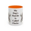 11oz Funny Bergamasco Sheepdog Mug, My Dog's Hairdo Is Called Flocks, Vintage Dog Coffee Mug, Dog Lover Gift