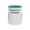 11oz Bergamasco Sheepdog Mug, Vintage Dog Portrait Coffee Mug, Dog Lover Gift