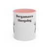 11oz Bergamasco Sheepdog Mug, Vintage Dog Portrait Coffee Mug, Dog Lover Gift