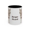 11oz Berger Picard Mug, Vintage Dog Portrait Coffee Mug, Dog Lover Gift