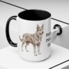 15oz Berger Picard Dog Dad Mug, Vintage Sketch Coffee Mug, Dog Dad Gift