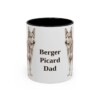 11oz Berger Picard Dog Dad Mug, Vintage Sketch Coffee Mug, Dog Dad Gift