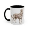 11oz Berger Picard Dog Dad Mug, Vintage Sketch Coffee Mug, Dog Dad Gift
