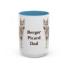 15oz Berger Picard Dog Dad Mug, Vintage Sketch Coffee Mug, Dog Dad Gift
