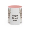 11oz Berger Picard Dog Dad Mug, Vintage Sketch Coffee Mug, Dog Dad Gift