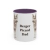 11oz Berger Picard Dog Dad Mug, Vintage Sketch Coffee Mug, Dog Dad Gift
