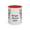 11oz Berger Picard Dog Dad Mug, Vintage Sketch Coffee Mug, Dog Dad Gift