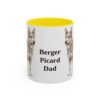 11oz Berger Picard Dog Dad Mug, Vintage Sketch Coffee Mug, Dog Dad Gift