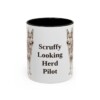 11oz Funny Berger Picard Mug, Scruffy Looking Herd Pilot, Vintage Dog Coffee Mug, Dog Lover Gift