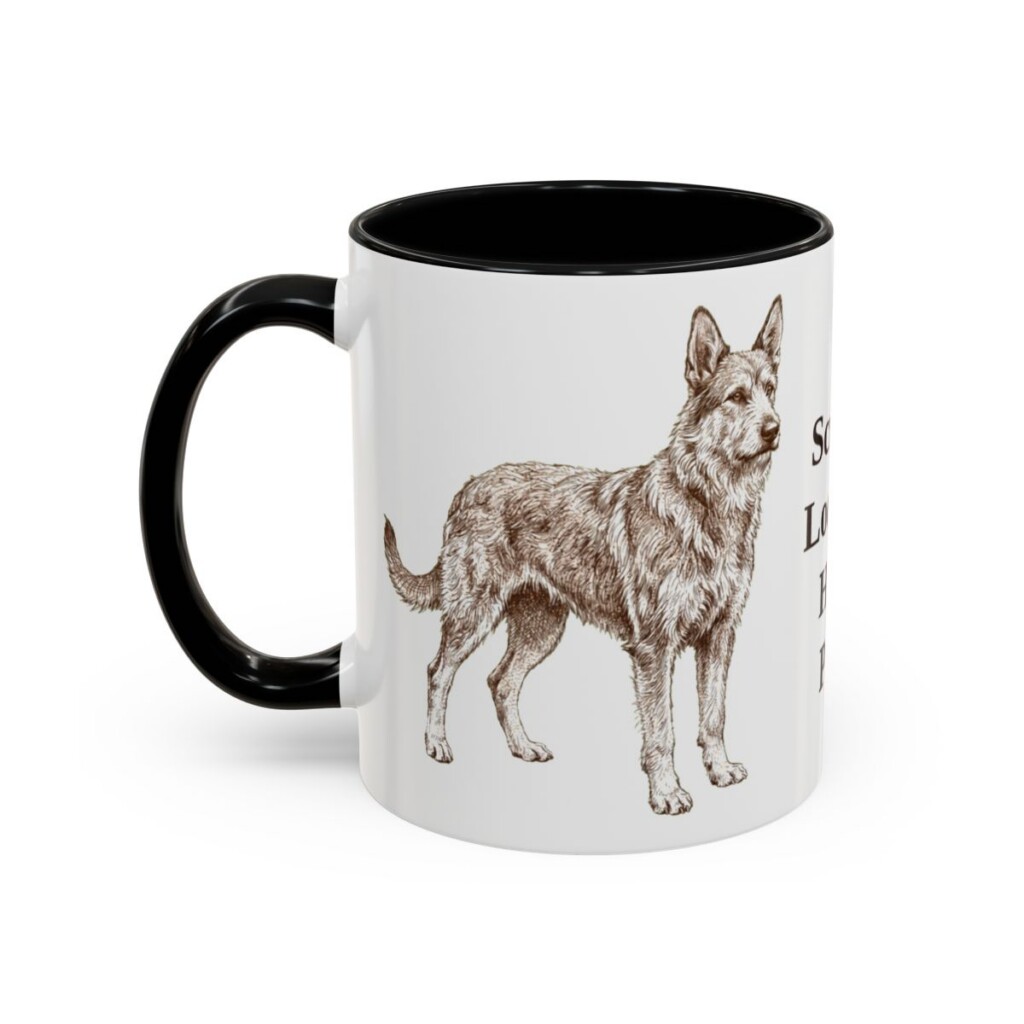 11oz Funny Berger Picard Mug, Scruffy Looking Herd Pilot, Vintage Dog Coffee Mug, Dog Lover Gift