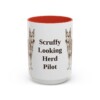 berger-picard-mug-humor-red-3 15oz Funny Berger Picard Mug, Scruffy Looking Herd Pilot, Vintage Dog Coffee Mug, Dog Lover Gift
