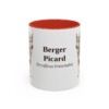 berger-picard-mug-latin-red-1 11oz Berger Picard Latin Mug, Berger Picard, Vintage Dog Coffee Mug, Dog Lover Gift