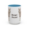 berger-picard-mug-light-blue-3 15oz Berger Picard Mug, Vintage Dog Portrait Coffee Mug, Dog Lover Gift