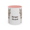 11oz Berger Picard Mug, Vintage Dog Portrait Coffee Mug, Dog Lover Gift