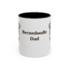 11oz Bernedoodle Dog Dad Mug, Vintage Sketch Coffee Mug, Dog Dad Gift
