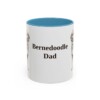 11oz Bernedoodle Dog Dad Mug, Vintage Sketch Coffee Mug, Dog Dad Gift