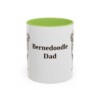 11oz Bernedoodle Dog Dad Mug, Vintage Sketch Coffee Mug, Dog Dad Gift