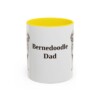 11oz Bernedoodle Dog Dad Mug, Vintage Sketch Coffee Mug, Dog Dad Gift