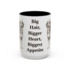 bernedoodle-mug-humor-black-front-3 15oz Funny Bernedoodle Mug, Big Hair, Bigger Heart, Biggest Appetite, Vintage Dog Coffee Mug, Dog Lover Gift