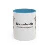 11oz Bernedoodle Latin Mug, Bernedoodle, Vintage Dog Coffee Mug, Dog Lover Gift
