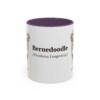 11oz Bernedoodle Latin Mug, Bernedoodle, Vintage Dog Coffee Mug, Dog Lover Gift