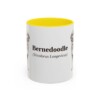 11oz Bernedoodle Latin Mug, Bernedoodle, Vintage Dog Coffee Mug, Dog Lover Gift