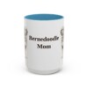 15oz Bernedoodle Dog Mom Mug, Vintage Sketch Coffee Mug, Dog Mom Gift