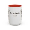 15oz Bernedoodle Dog Mom Mug, Vintage Sketch Coffee Mug, Dog Mom Gift