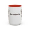 15oz Bernedoodle Mug, Vintage Dog Portrait Coffee Mug, Dog Lover Gift