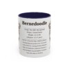 11oz Bernedoodle Mug, Illustrated Dog Breed Facts Coffee Mug, Vintage Dog Keepsake Gift