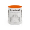 11oz Bernedoodle Mug, Illustrated Dog Breed Facts Coffee Mug, Vintage Dog Keepsake Gift