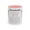 11oz Bernedoodle Mug, Illustrated Dog Breed Facts Coffee Mug, Vintage Dog Keepsake Gift