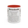 11oz Bernedoodle Mug, Illustrated Dog Breed Facts Coffee Mug, Vintage Dog Keepsake Gift