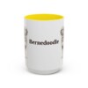 15oz Bernedoodle Mug, Vintage Dog Portrait Coffee Mug, Dog Lover Gift